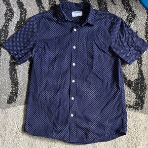 Old Navy Dark Blue Button Down Shirt